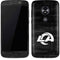 NFL Los Angeles Rams Black & White Moto E5 Play Skin